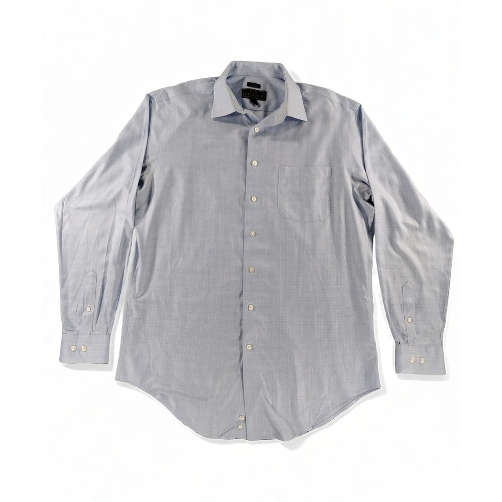 Minimalist Preppy Jos. A. Bank Dress Shirt 16 1/2-36 Egyptian Cotton Tailored